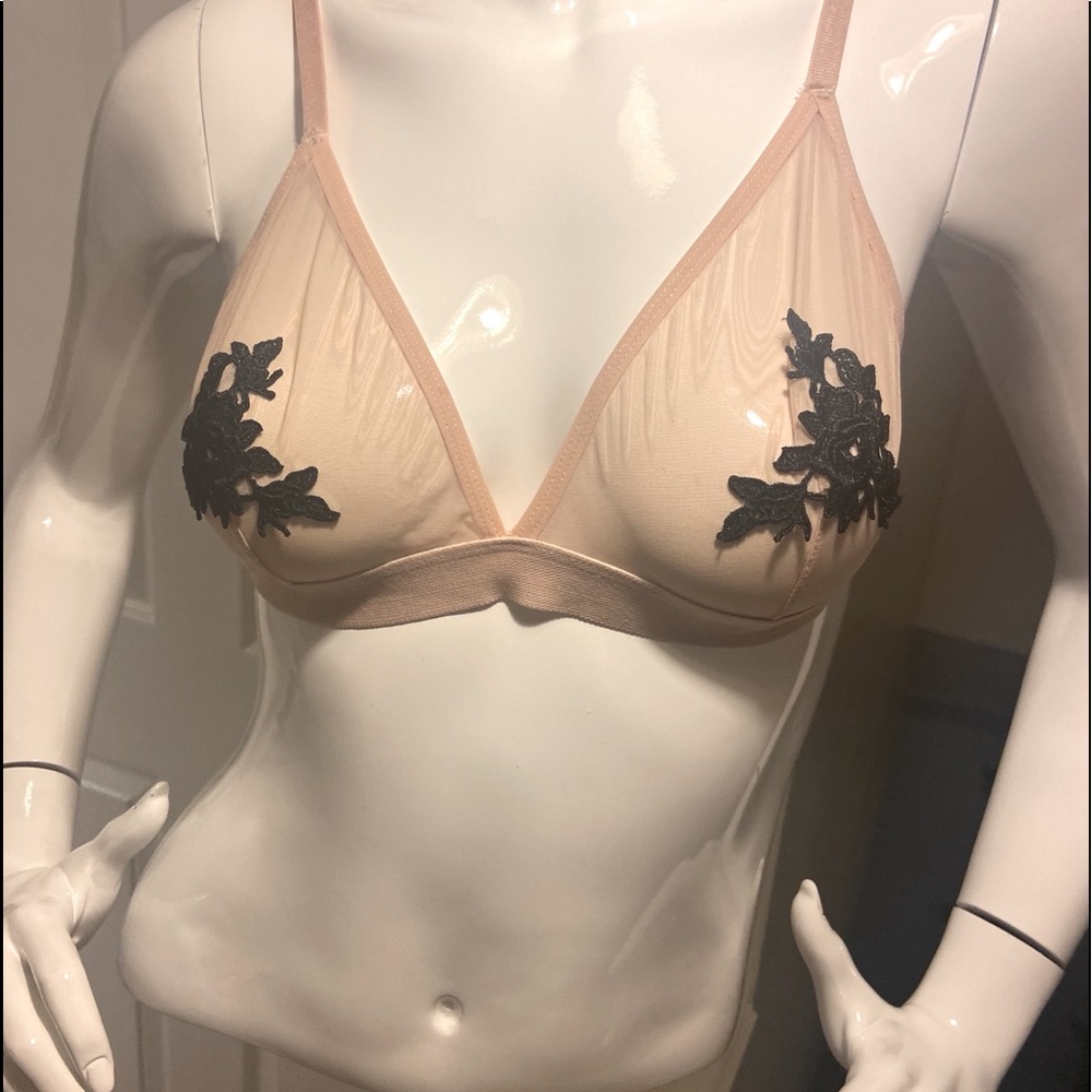Sheer bra